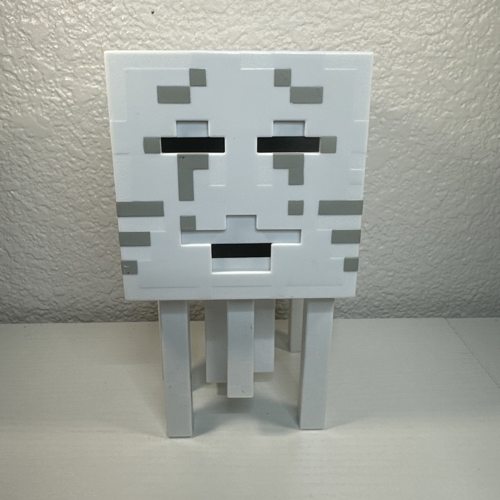 Minecraft 6" Fireball Ghast Launching Action Figure Mattel Works